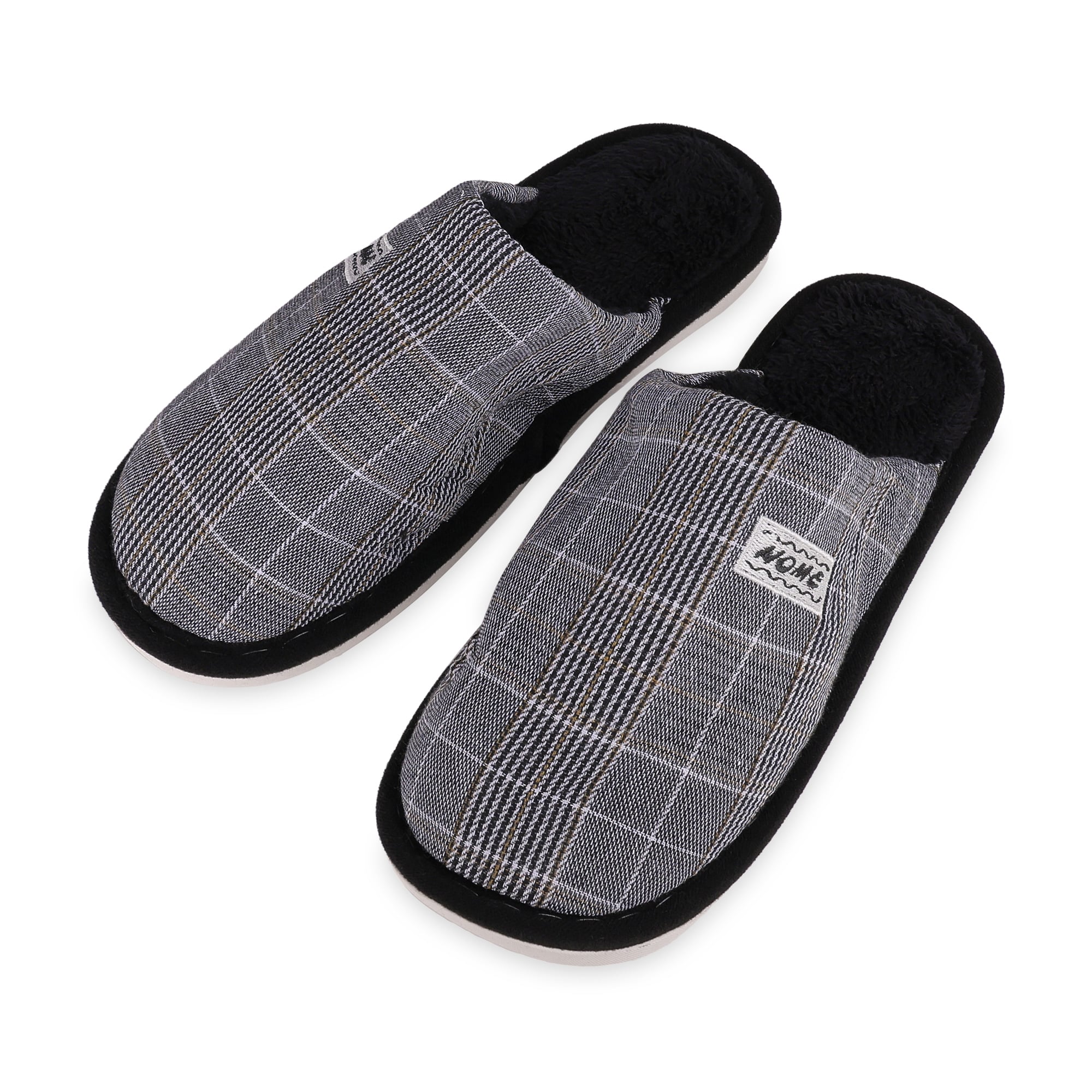 Чоловічі кімнатні капці 2Step закриті, чорні, розмір 43-44 (WMSL2025-6-Blk)