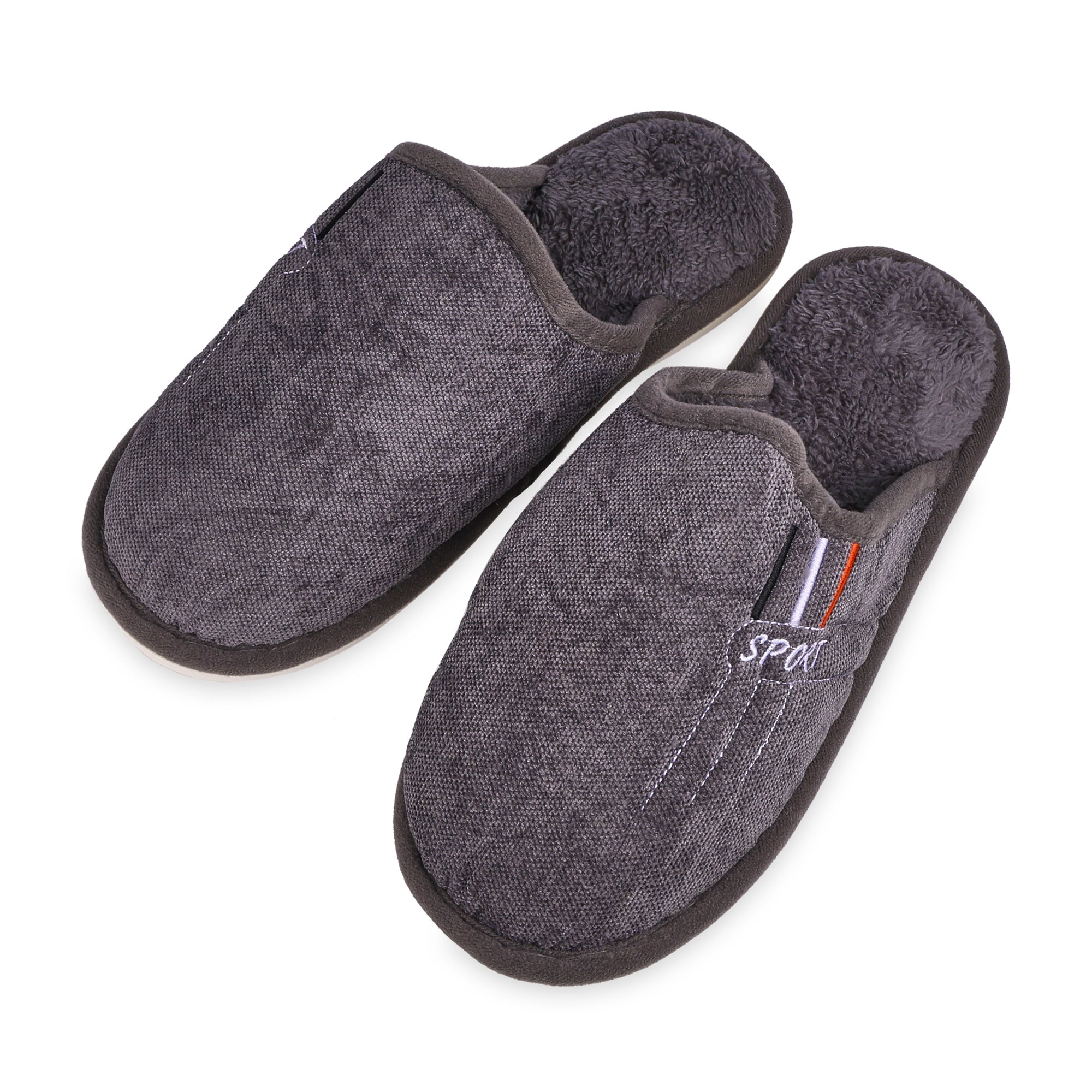 Чоловічі кімнатні капці 2Step закриті, сірі, розмір 43-44 (WMSL2025-9-Gr)