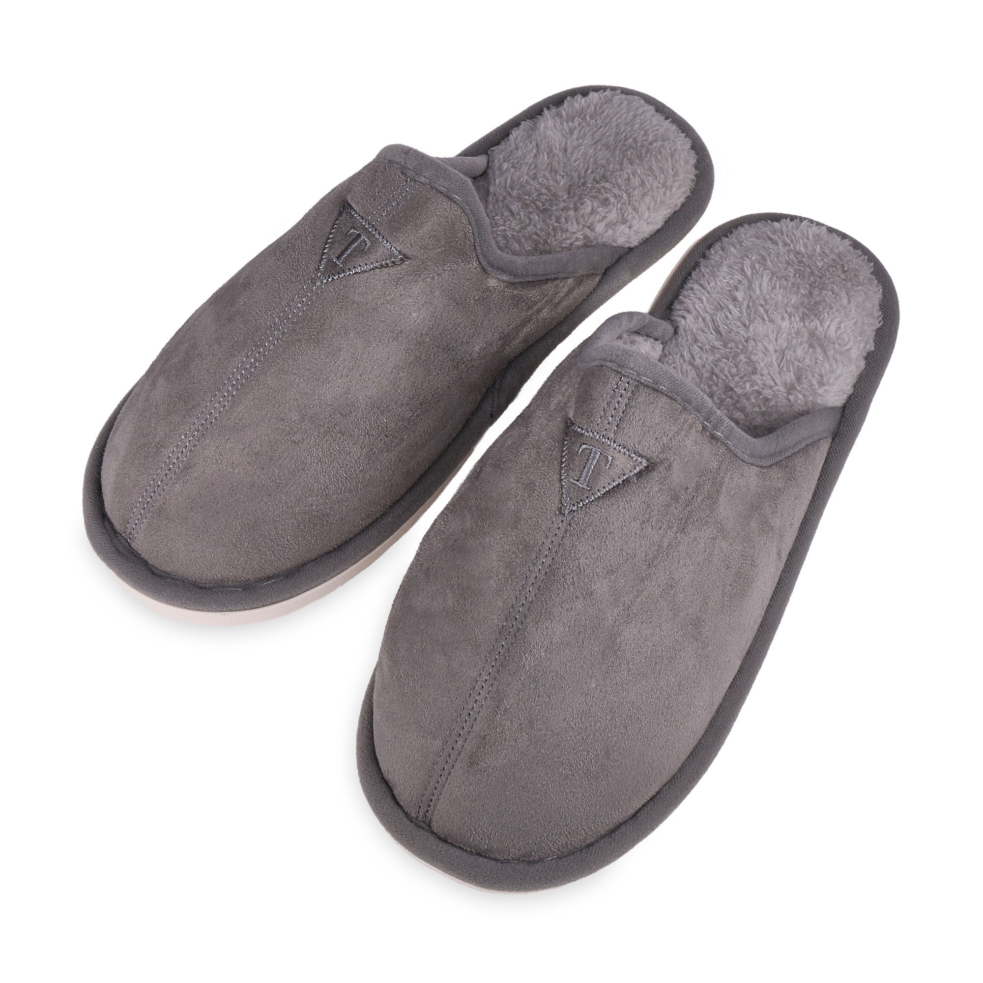 Чоловічі кімнатні капці 2Step закриті, сірі, розмір 43-44 (WMSL2025-10-Gr)